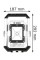 Акумуляторний ліхтар Bosch GLI 18V -1900 (0601446400)