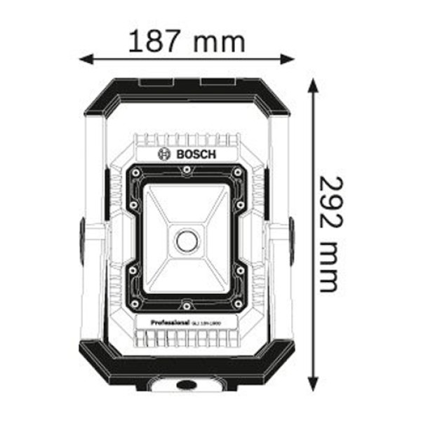 Акумуляторний ліхтар Bosch GLI 18V -1900 (0601446400)