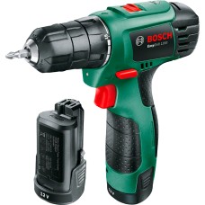 Аккумуляторная дрель-шуруповерт Bosch EasyDrill 1200,  2 акб