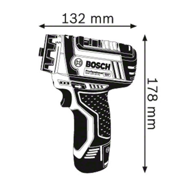 Акумуляторний шурупокрут Bosch GSR 12V-15 FC Professional