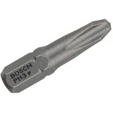Бита Bosch Extra-Hart PH3, 25 мм, 3 шт