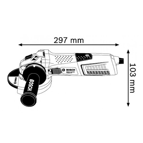 Болгарка Bosch GWS 13-125 CIE Professional