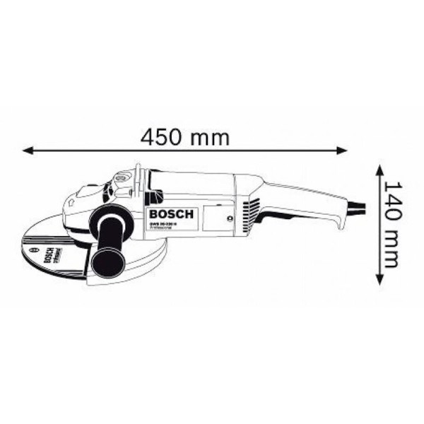 Болгарка Bosch GWS 20-230 H