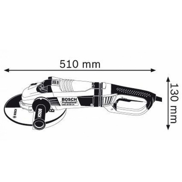 Болгарка Bosch GWS 26-230 LVI
