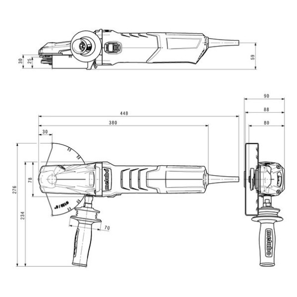 Болгарка Metabo WEF 15-150 Quick
