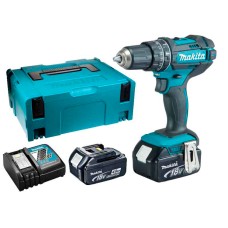 Аккумуляторная ударная дрель-шуруповерт Makita DHP 482 RMJ