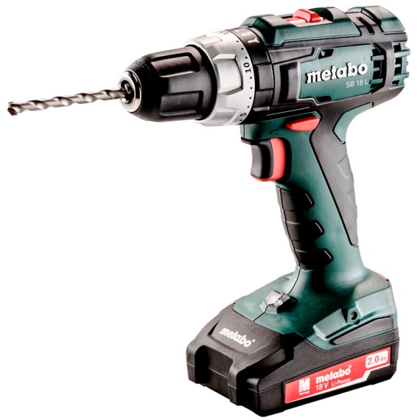 Аккумуляторная ударная дрель-шуруповерт Metabo SB 18 L Mobile Workshop