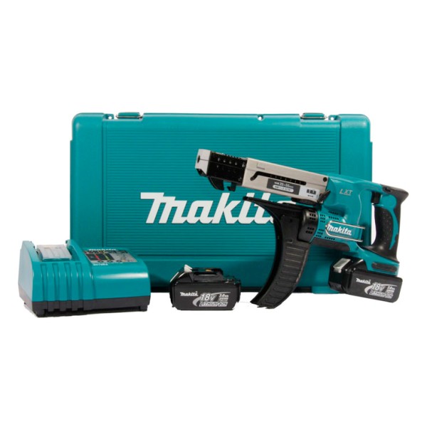 Аккумуляторный магазинный шуруповерт Makita BFR 550 RFE