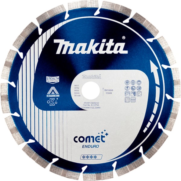 Алмазный диск Makita Comet Enduro 300 мм