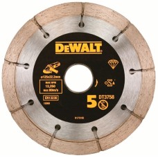 Здвоєний сегментований алмазний диск DeWalt DT3758, 125мм