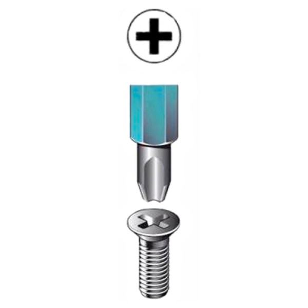 Торсионная бита Makita Impact GOLD Enduro PH2 для металла