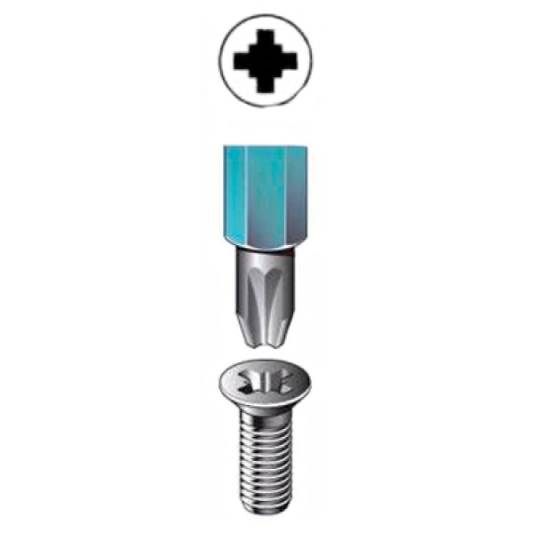 Торсионная бита PZ2 Impact GOLD Makita 2 шт