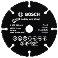 Твердосплавный отрезной круг Bosch Multi Wheel, 76 мм