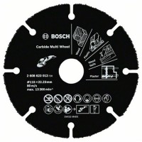 Твердосплавный отрезной круг Bosch Multi Wheel, 115 мм