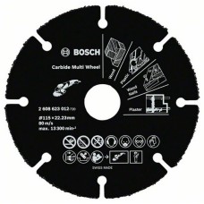 Твердосплавний відрізний круг Bosch Multi Wheel, 115 мм