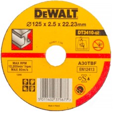 Круг відрізний по металу DeWALT 125x2,5x22,2 мм
