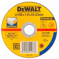 Круг отрезной INOX DeWALT 125x1x22,23 мм