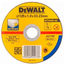 Круг відрізний INOX DeWALT 125x1x22,23 мм