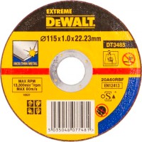 Круг отрезной INOX DeWALT 115x1x22,23 мм