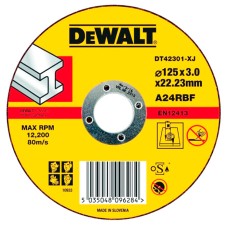 Круг відрізний по металу DeWALT 125x3x22,2 мм
