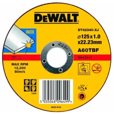 Круг відрізний INOX DeWALT 125x1x22,2 мм