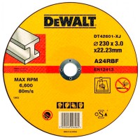 Круг отрезной по металлу DeWALT 230x3x22,2 мм