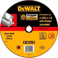 Круг отрезной по металлу DeWALT 230x1,9x22,2 мм