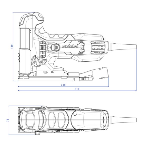 Лобзик Metabo STE 100 Quick Set