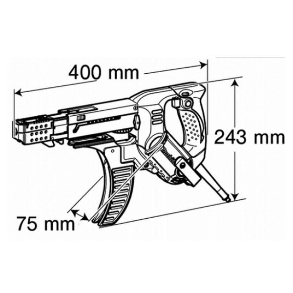 Магазинный шуруповерт Makita 6843