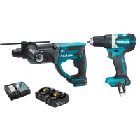 Набор инструмента Makita DHR202 + DDF484 LXT-Promo-3