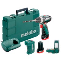 Аккумуляторная дрель-шуруповерт Metabo PowerMaxx BS Basic Set + PA + BitBox