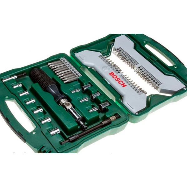 Набор насадок Bosch X-Line Titanium, 65 шт