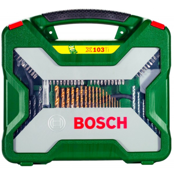 Набор насадок Bosch X-Line Titanium, 103 шт
