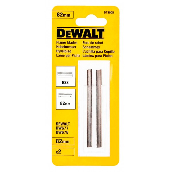 Ніж для рубанка HSS DeWalt 82 мм