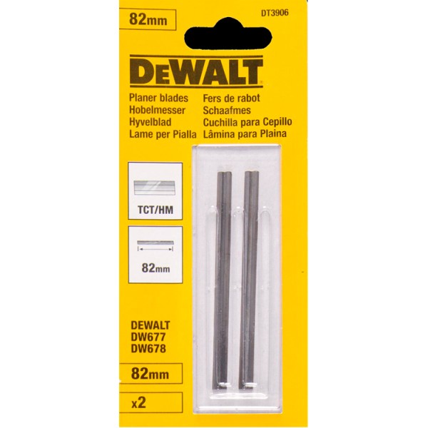 Ніж для рубанка твердосплавний DeWalt 82 мм