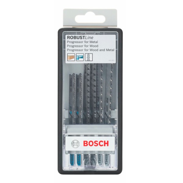 Набір пилок Bosch Robust Line Progressor, 6 шт