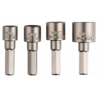 Набір торцевих головок Bosch, 7,8,10,13 мм