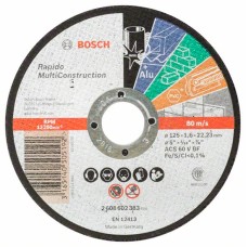 Круг відрізний Bosch Multi Construction прямий 125×1,6 мм