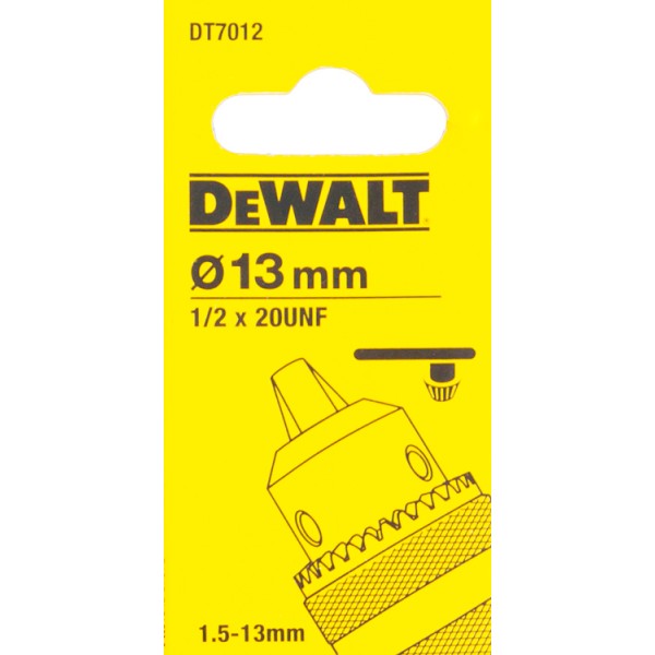 Патрон ключевой DeWalt DT7012
