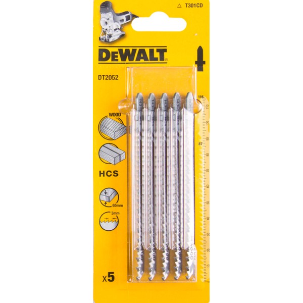 Пильное полотно по дереву и пластику DeWalt DT2052