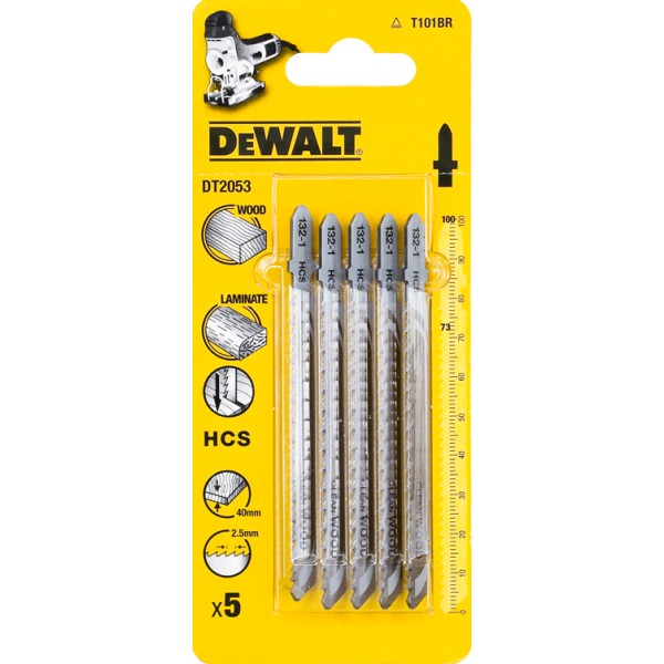 Пильное полотно по дереву и пластику DeWalt DT2053