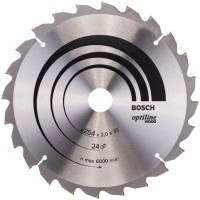 Пильний диск Bosch Optiline Wood 254×30 мм 24 зуба