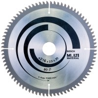 Пильный диск Bosch Multi Material 216×2,5×30, 80 HTLCG