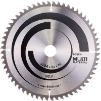 Пильный диск Bosch Multi Material 254 мм 60 зубов