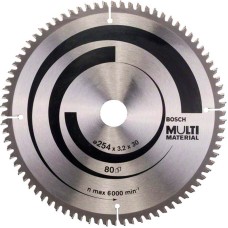 Пильный диск Bosch Multi Material 254 мм 80 зубов