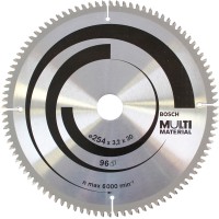 Пильний диск Bosch Multi Material 254 мм 96 зубців