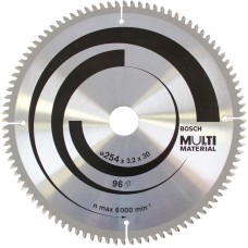 Пильный диск Bosch Multi Material 254 мм 96 зубов
