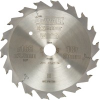 Пильний диск DeWALT DT1089, 165х20 мм