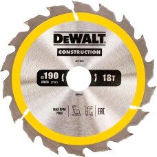 Пильний диск DeWALT DT1943, 190х30 мм