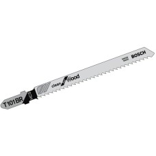 Пилка для лобзика Bosch по дереву T 101 BR, 2,5×100 мм, 25 шт